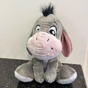 Disney Young Eeyore Winnie the Pooh 15" Plush Soft Toy Stuffed Animal